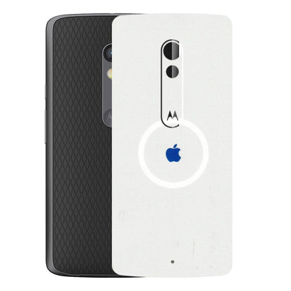 Motorola Phone Skins (All Models) - iPhone Magsafe Logo - 3D Embossed Finish (L-320) Motorola Moto X Play