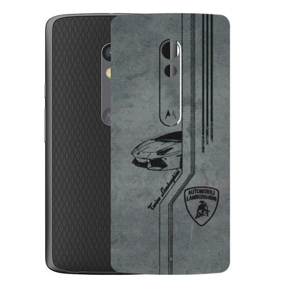 Motorola Phone Skins (All Models) - New Lamborgini Aventador - 3D Embossed Finish (L-321) Motorola Moto X Play