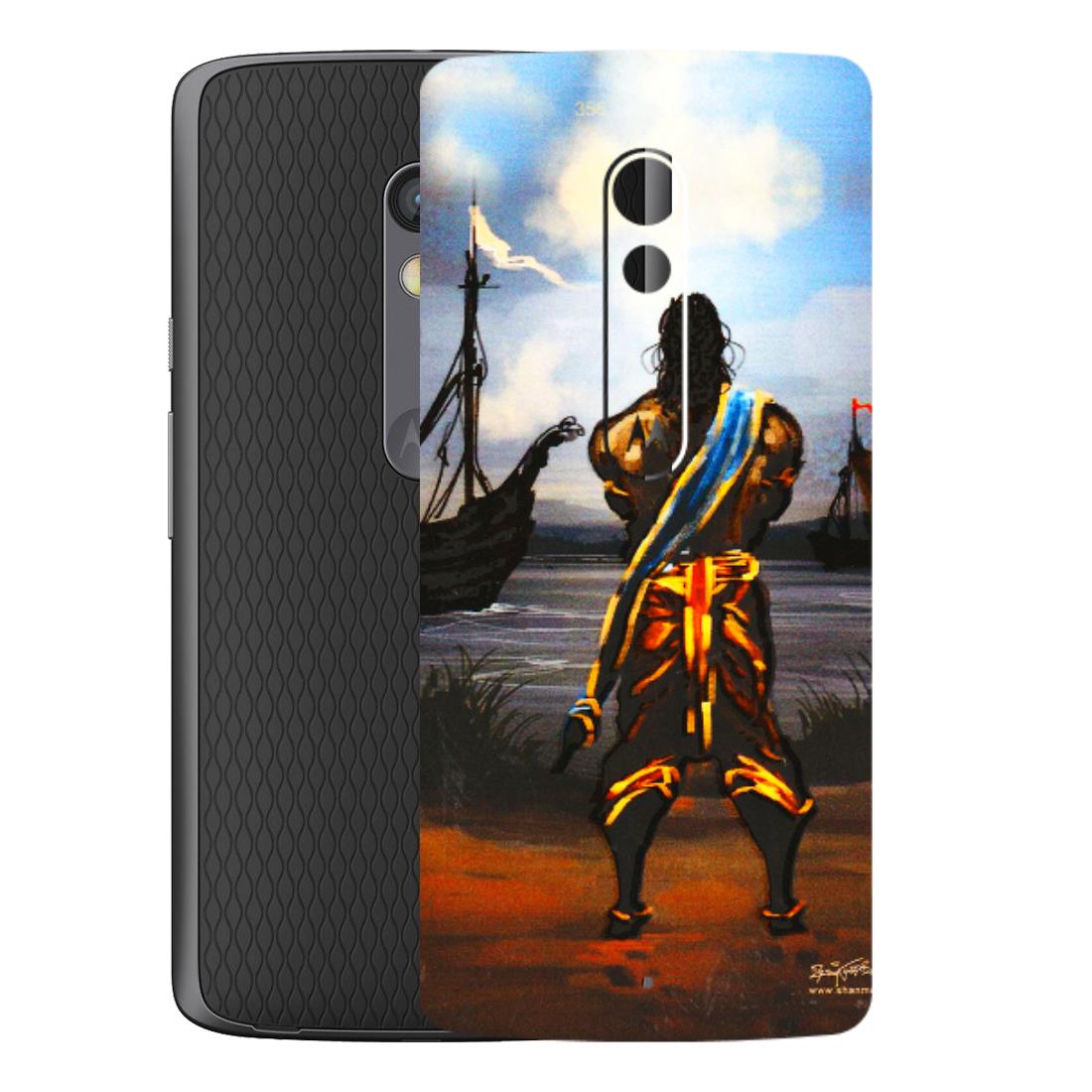 Motorola Phone Skins (All Models) - Heavenly God Figure - 3D Embossed Finish (L-34) Motorola Moto X Play