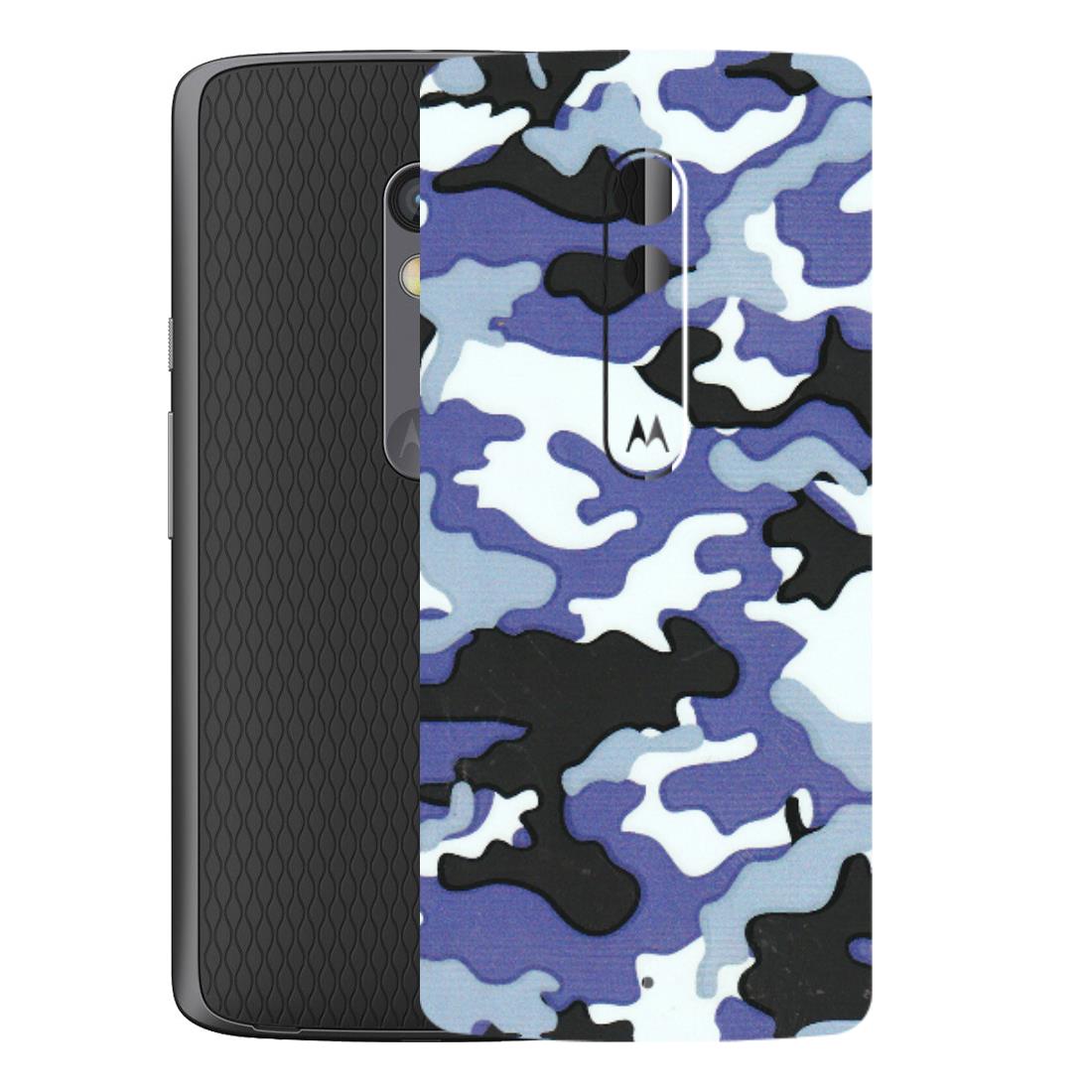 Motorola Phone Skins (All Models) - Powerfull Military Camoflauge - 3D Embossed Finish (L-49) Motorola Moto X Play
