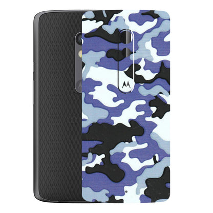 Motorola Phone Skins (All Models) - Powerfull Military Camoflauge - 3D Embossed Finish (L-49) Motorola Moto X Play