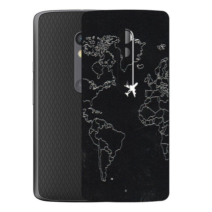 Motorola Phone Skins (All Models) - Never Ending Travel - 3D Embossed Finish (L-79) Motorola Moto X Play