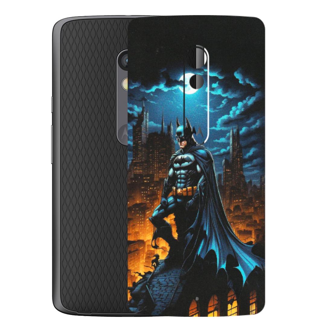 Motorola Phone Skins (All Models) - Batman Arkham City - Matte Finish (M-01) Motorola Moto X Play