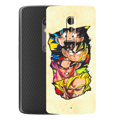 Motorola Phone Skins (All Models) - Angry Multi Anime - Matte Finish (M-113) Motorola Moto X Play