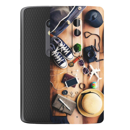 Motorola Phone Skins (All Models) - Travel Wanderlust - Matte Finish (M-133) Motorola Moto X Play