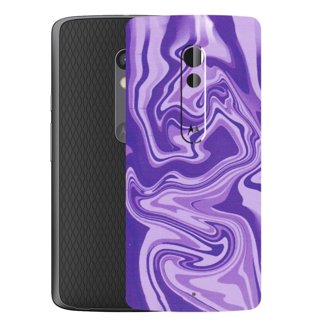 Motorola Phone Skins (All Models) - Hazy Purple Nights - Matte Finish (M-14) Motorola Moto X Play