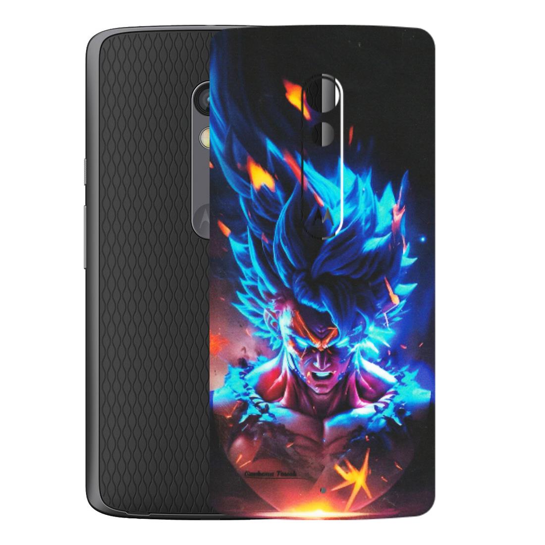 Motorola Phone Skins (All Models) - Angry Goku Dragon Ball Anime - Matte Finish (M-150) Motorola Moto X Play