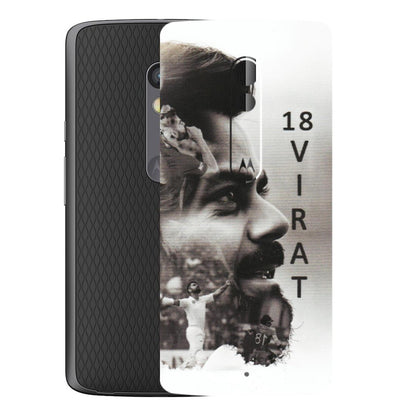 Motorola Phone Skins (All Models) - Virat Kohli Cricketer - Matte Finish (M-163) Motorola Moto X Play