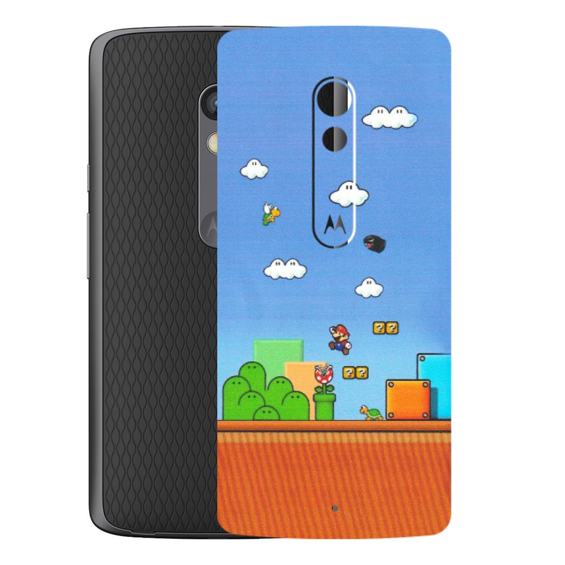 Motorola Phone Skins (All Models) - Mario Game Scene - Matte Finish (M-24) Motorola Moto X Play