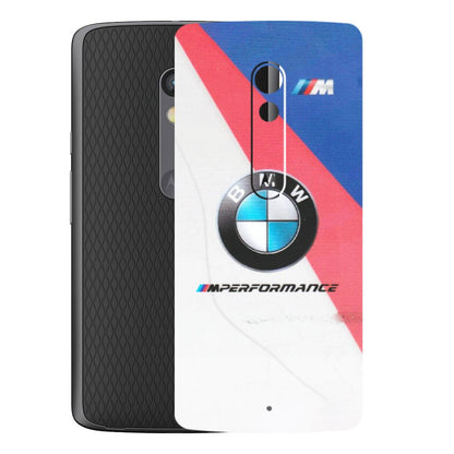 Motorola Phone Skins (All Models) - BMW Logo Performance - Matte Finish (M-27) Motorola Moto X Play