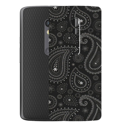 Motorola Phone Skins (All Models) - Black Sober Kerry - Matte Finish (M-37) Motorola Moto X Play