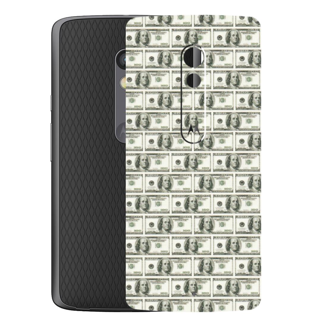 Motorola Phone Skins (All Models) - I Love Dollars - Matte Finish (M-40) Motorola Moto X Play