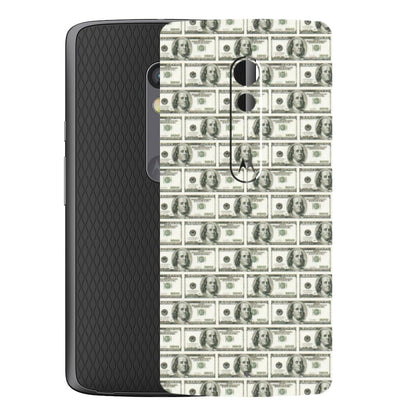 Motorola Phone Skins (All Models) - I Love Dollars - Matte Finish (M-40) Motorola Moto X Play
