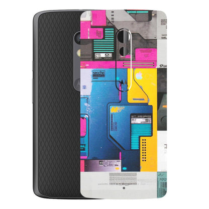 Motorola Phone Skins (All Models) - Colourfull Motherboard Internals - Matte Finish (M-55) Motorola Moto X Play
