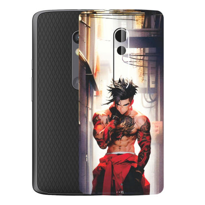 Motorola Phone Skins (All Models) - In the streets of Japan - Matte Finish (M-77) Motorola Moto X Play