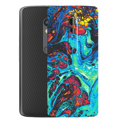 Motorola Phone Skins (All Models) - Majestic Galactic Marbel - Matte Finish (M-85) Motorola Moto X Play