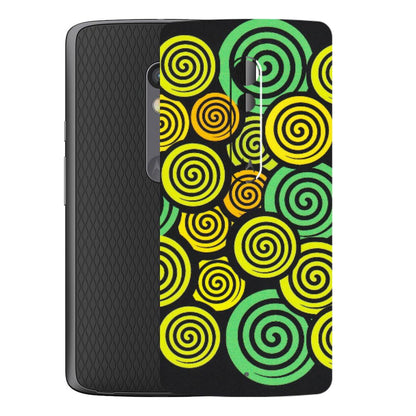 Motorola Phone Skins (All Models) - Crazy Spiral - Matte Finish (M-91) Motorola Moto X Play