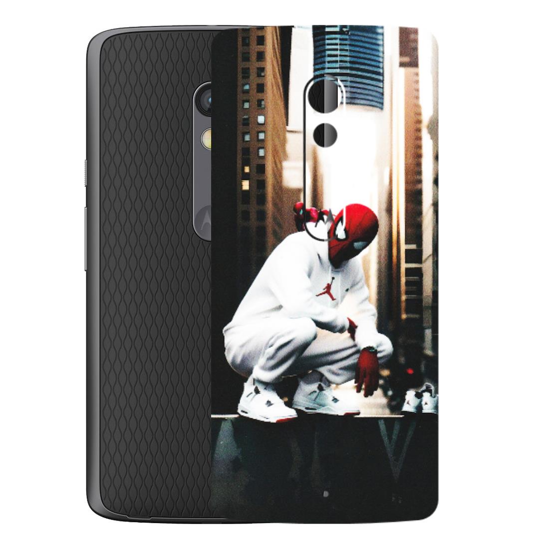 Motorola Phone Skins (All Models) - Sportsman Spider Man - Matte Finish (M-94) Motorola Moto X Play