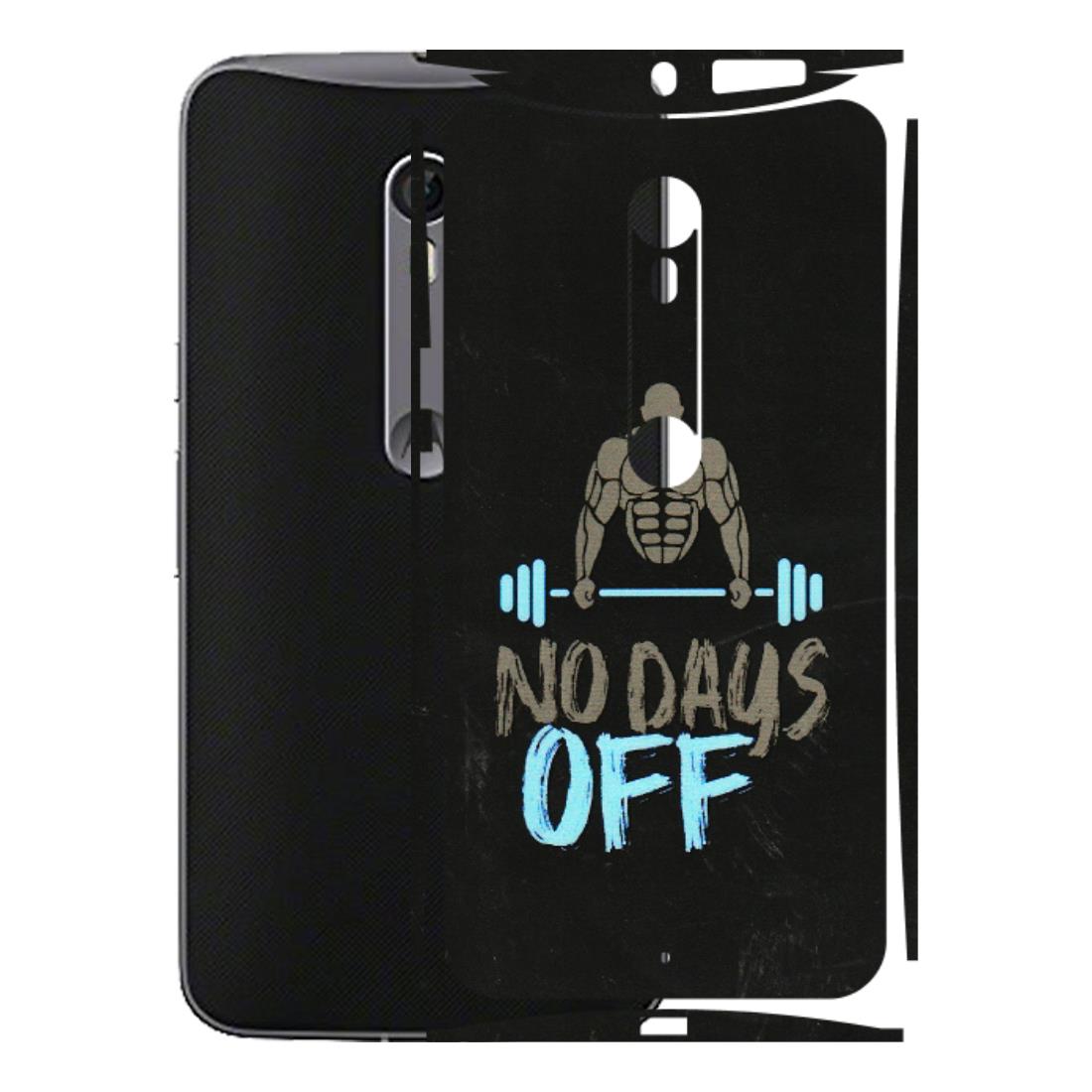 Motorola Phone Skins (All Models) - Gym Lover - 3D Embossed Finish (L-127) Motorola Moto X Style
