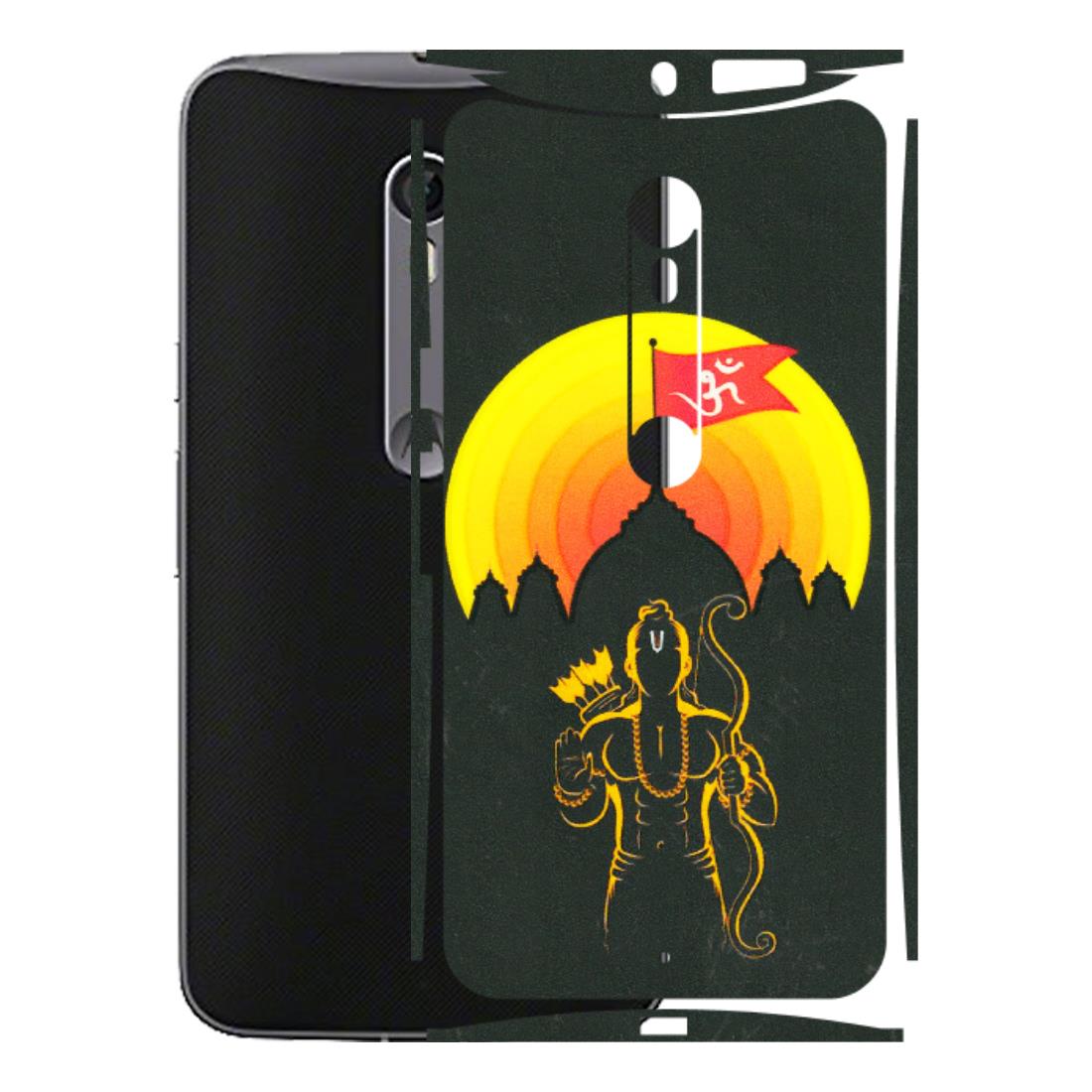 Motorola Phone Skins (All Models) - Lord Ram - 3D Embossed Finish (L-132) Motorola Moto X Style