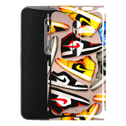 Motorola Phone Skins (All Models) - Sneaker Lover - 3D Embossed Finish (L-135) Motorola Moto X Style