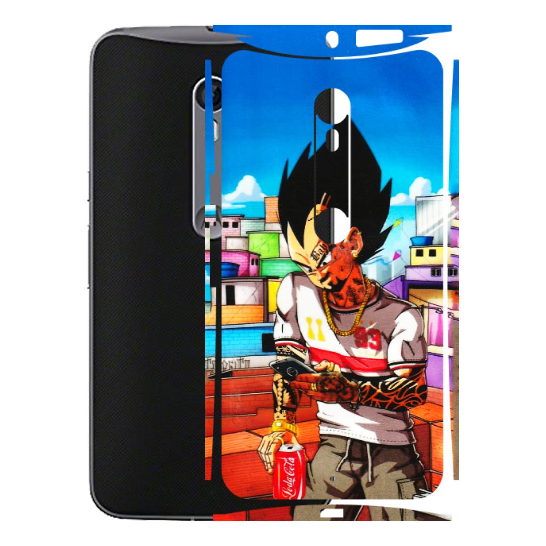 Motorola Phone Skins (All Models) - Vegeta - 3D Embossed Finish (L-136) Motorola Moto X Style