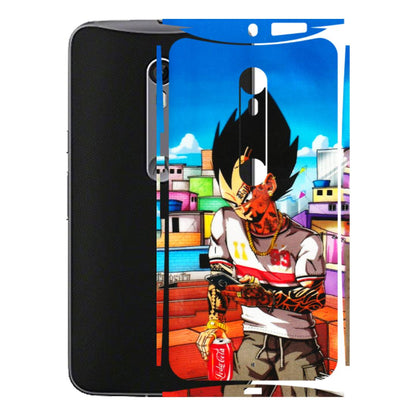Motorola Phone Skins (All Models) - Vegeta - 3D Embossed Finish (L-136) Motorola Moto X Style