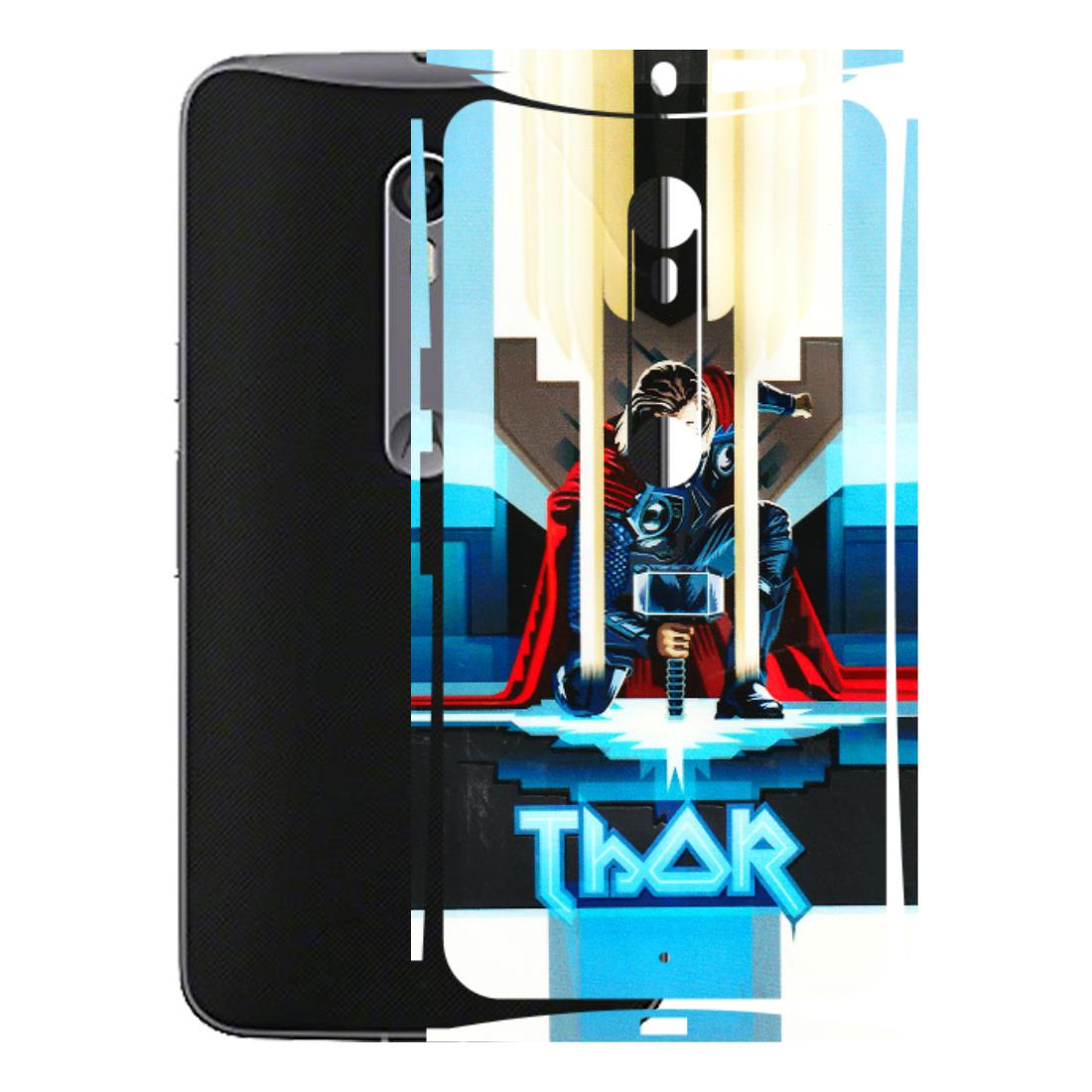 Motorola Phone Skins (All Models) - Thor - 3D Embossed Finish (L-137) Motorola Moto X Style