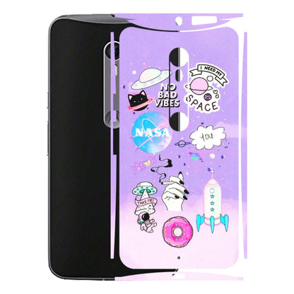 Motorola Phone Skins (All Models) - I Need My Nasa Skin - 3D Embossed Finish (L-149) Motorola Moto X Style