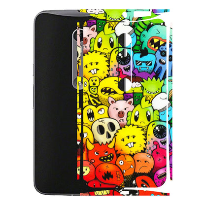 Motorola Phone Skins (All Models) - Angry Funkies - 3D Embossed Finish (L-169) Motorola Moto X Style