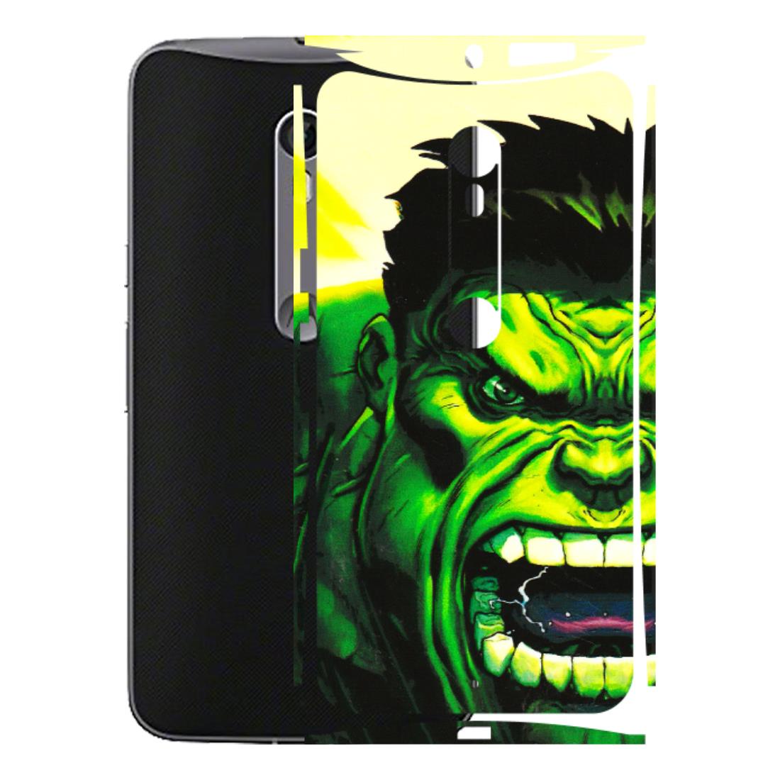 Motorola Phone Skins (All Models) - Hulk - 3D Embossed Finish (L-180) Motorola Moto X Style