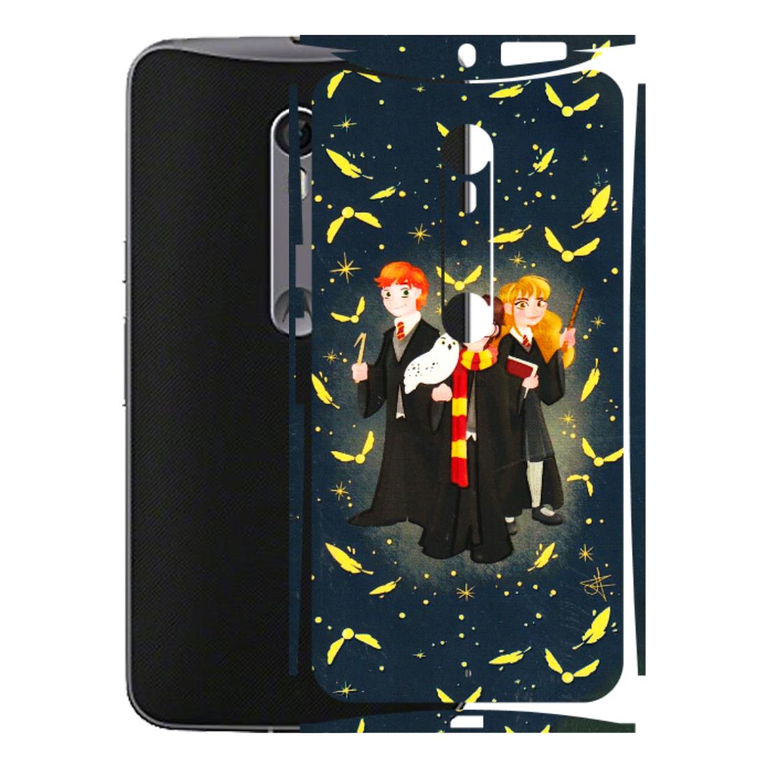 Motorola Phone Skins (All Models) - Harry Potter - 3D Embossed Finish (L-183) Motorola Moto X Style