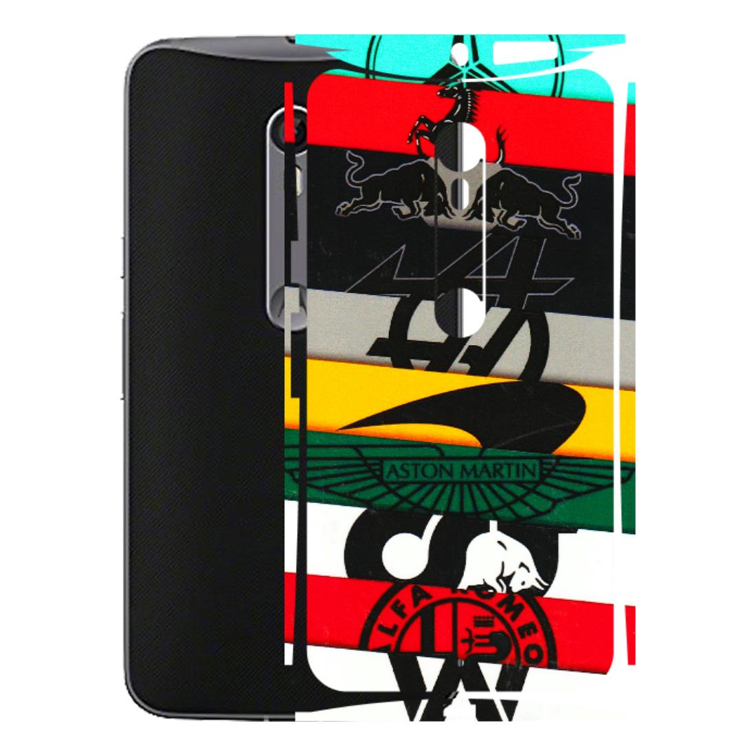 Motorola Phone Skins (All Models) - Multi Designer Brands - 3D Embossed Finish (L-187) Motorola Moto X Style