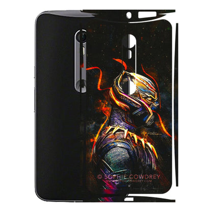 Motorola Phone Skins (All Models) - Black Panther - 3D Embossed Finish (L-190) Motorola Moto X Style