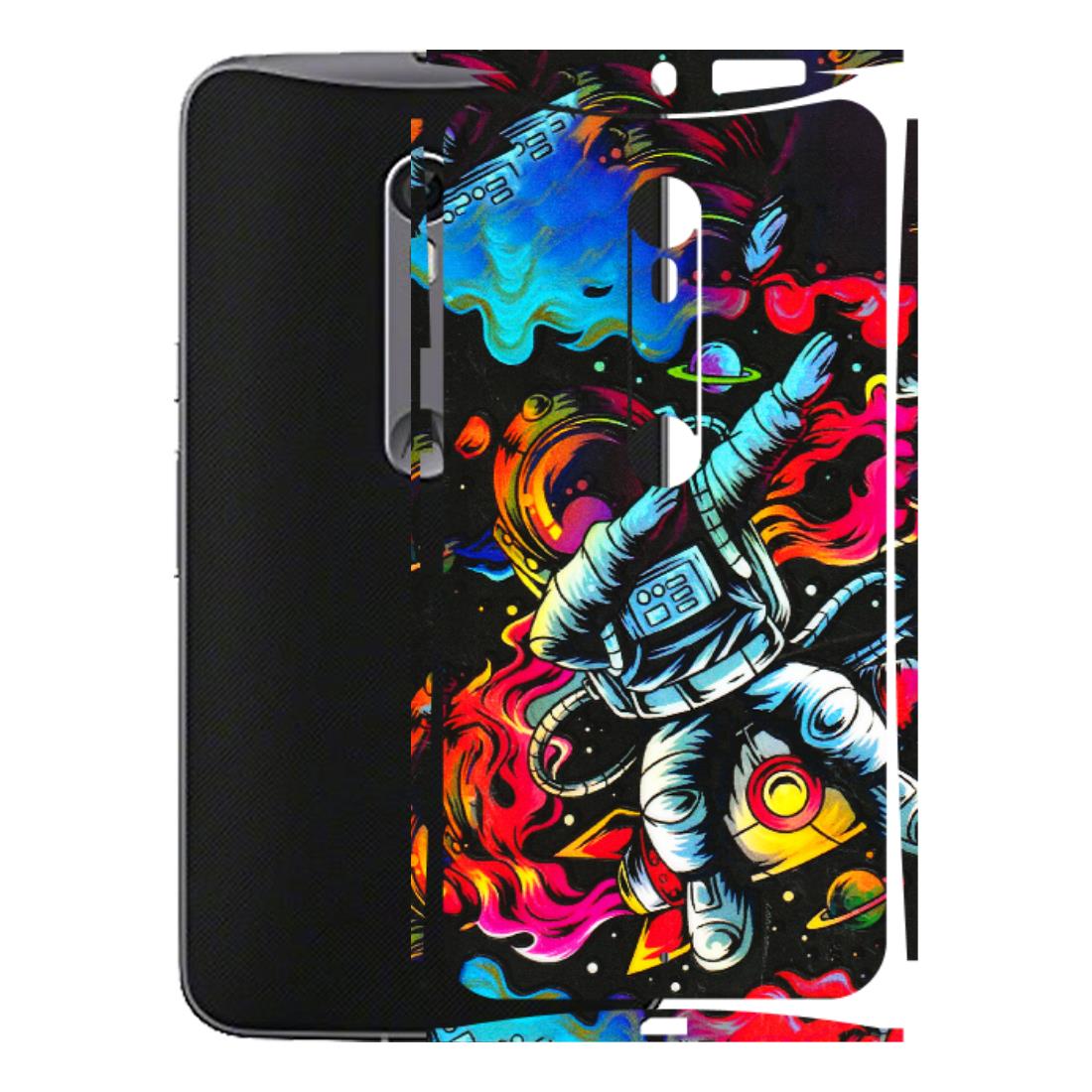 Motorola Phone Skins (All Models) - Astronaut Dope - 3D Embossed Finish (L-191) Motorola Moto X Style