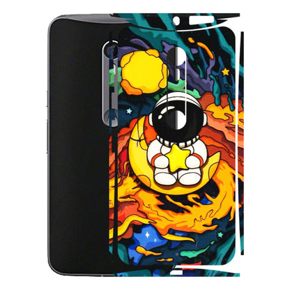 Motorola Phone Skins (All Models) - Baby Astronaut - 3D Embossed Finish (L-197) Motorola Moto X Style