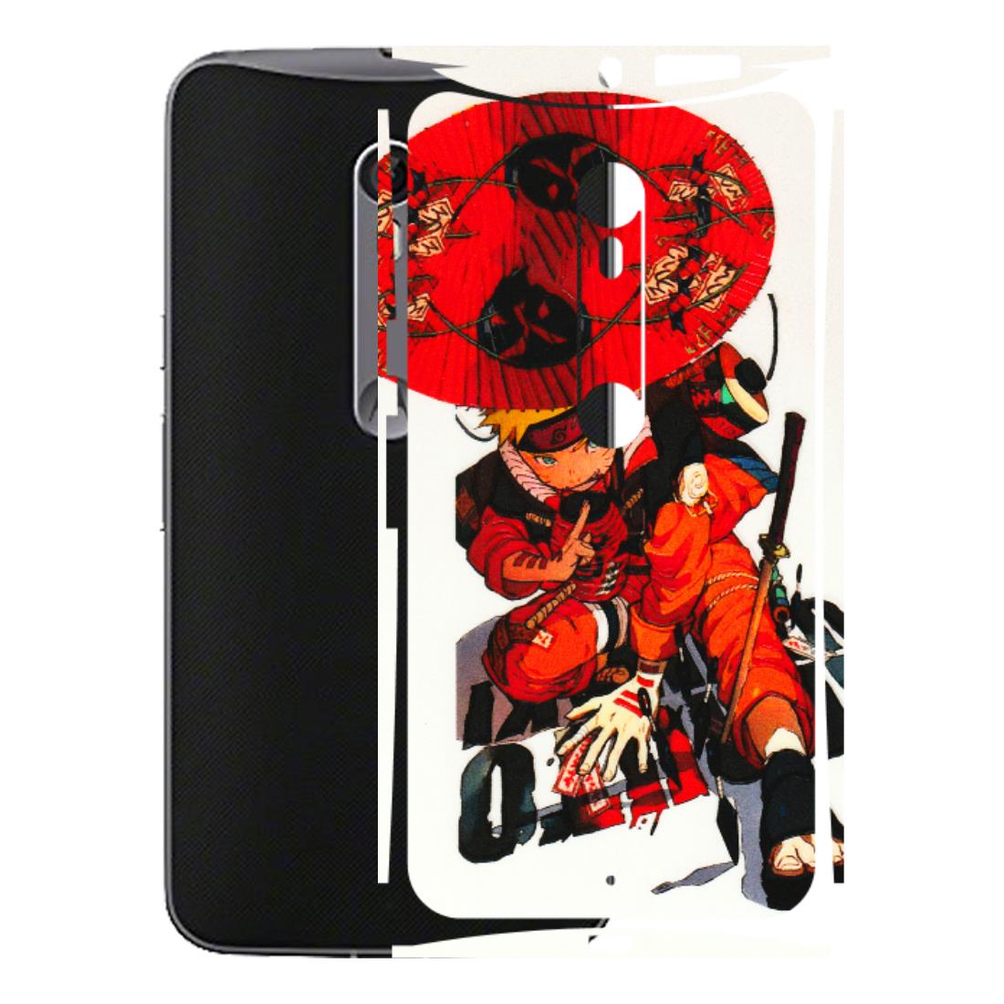 Motorola Phone Skins (All Models) - Naruto - 3D Embossed Finish (L-208) Motorola Moto X Style