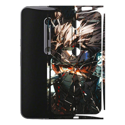 Motorola Phone Skins (All Models) - Kakashi Shattered Glass Effect - 3D Embossed Finish (L-237) Motorola Moto X Style