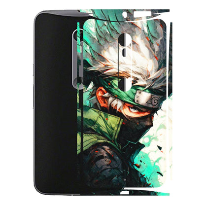 Motorola Phone Skins (All Models) - Kakashi Side Profile - 3D Embossed Finish (L-249) Motorola Moto X Style
