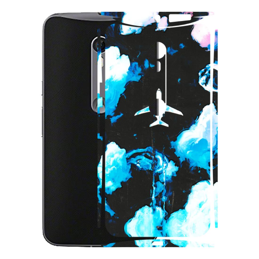 Motorola Phone Skins (All Models) - Travel In Airline - 3D Embossed Finish (L-264) Motorola Moto X Style