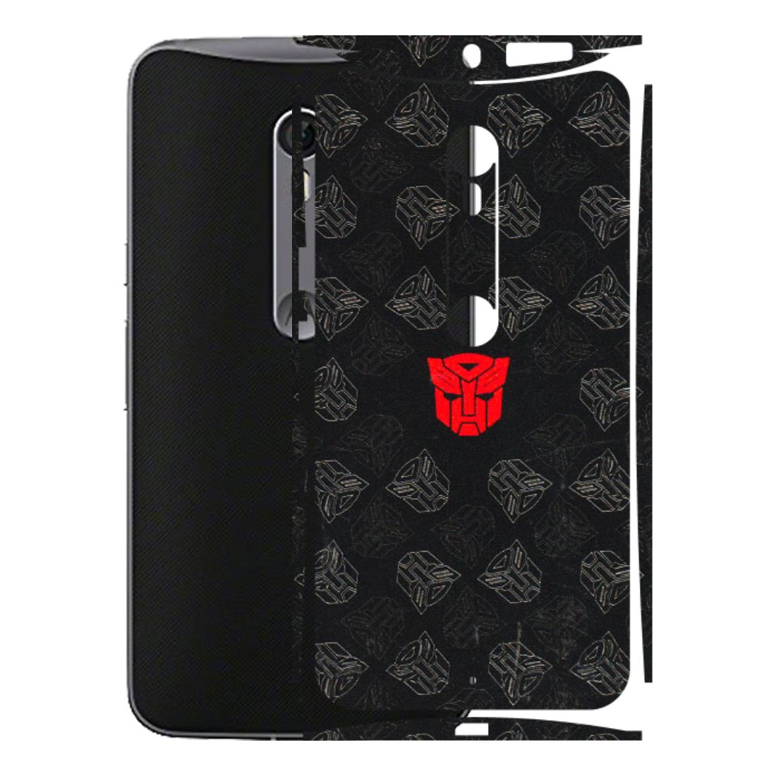 Motorola Phone Skins (All Models) - Transformers Devastation - 3D Embossed Finish (L-301) Motorola Moto X Style