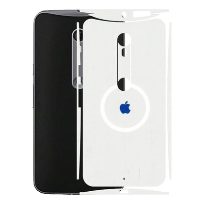 Motorola Phone Skins (All Models) - iPhone Magsafe Logo - 3D Embossed Finish (L-320) Motorola Moto X Style