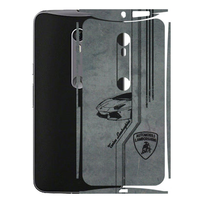 Motorola Phone Skins (All Models) - New Lamborgini Aventador - 3D Embossed Finish (L-321) Motorola Moto X Style