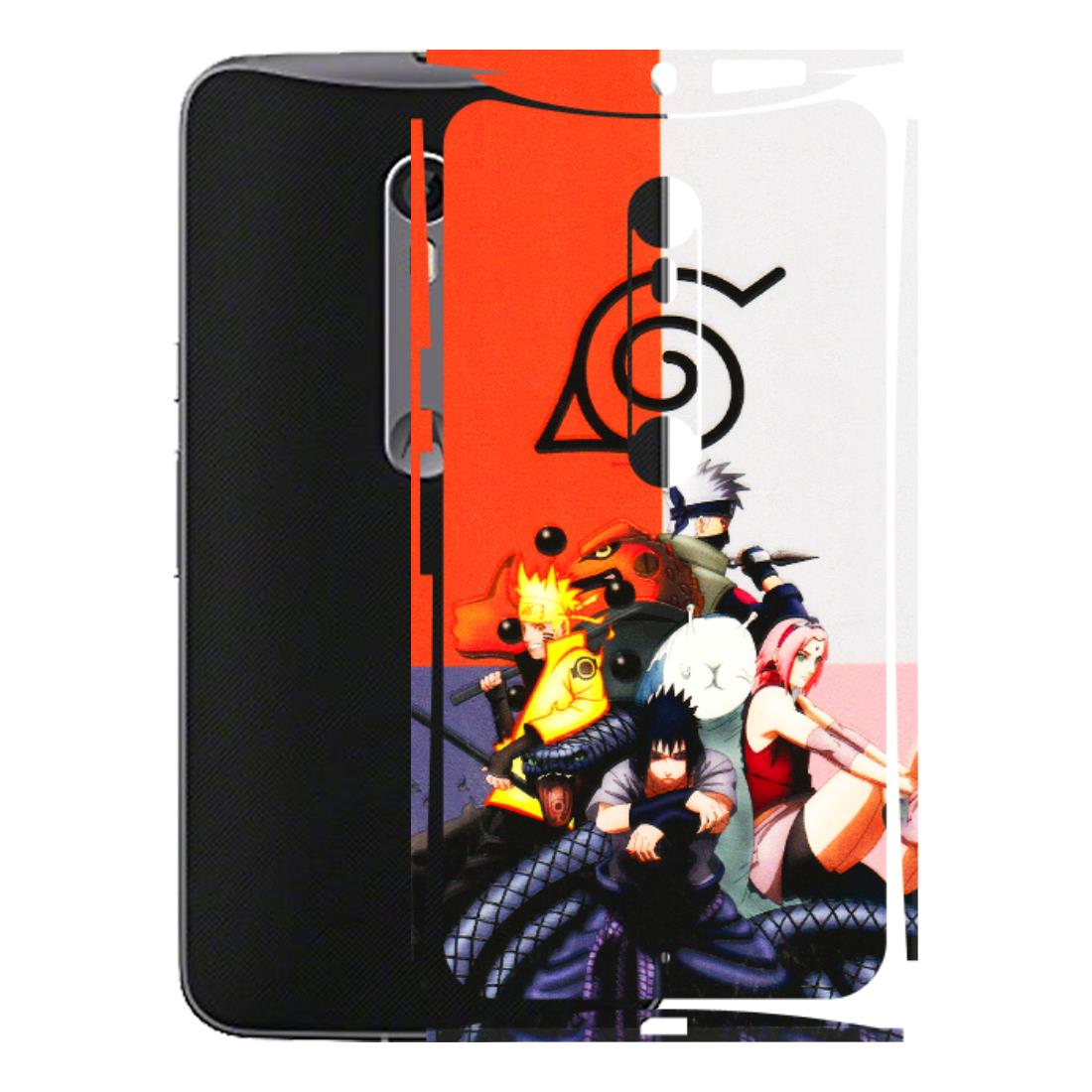 Motorola Phone Skins (All Models) - Naruto Final Fight - 3D Embossed Finish (L-33) Motorola Moto X Style