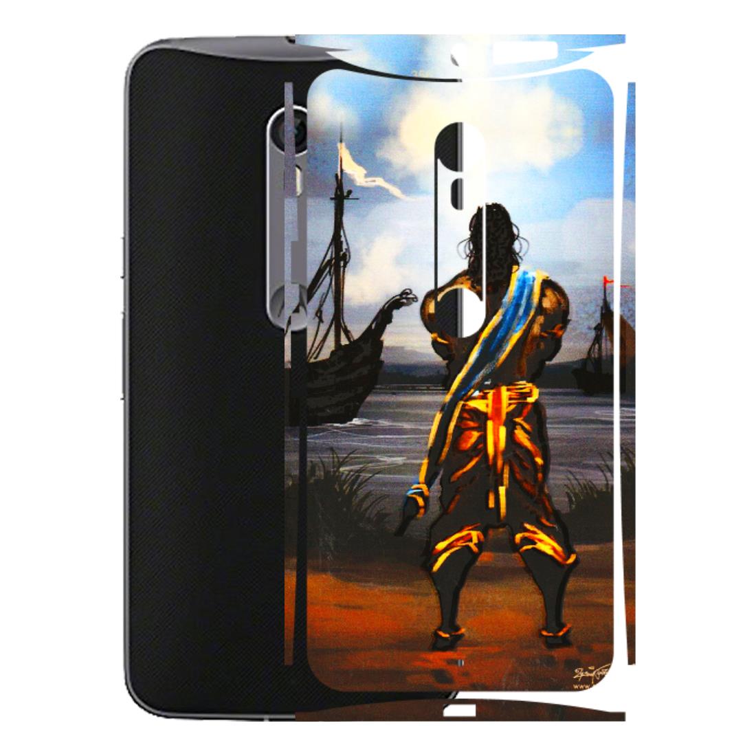 Motorola Phone Skins (All Models) - Heavenly God Figure - 3D Embossed Finish (L-34) Motorola Moto X Style