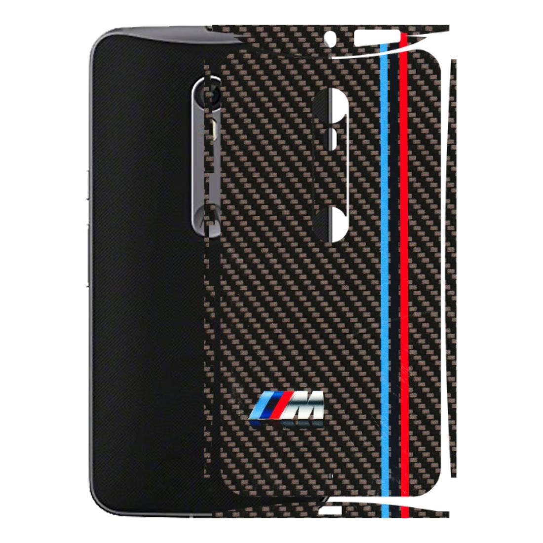 Motorola Phone Skins (All Models) - BM Carbon Fiber Feels - 3D Embossed Finish (L-38) Motorola Moto X Style