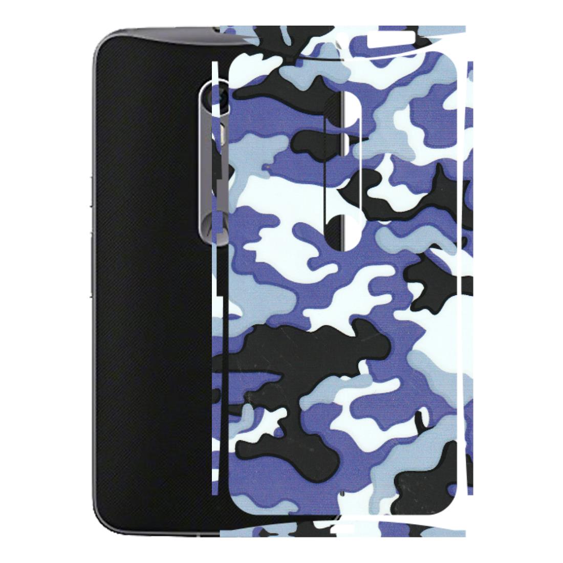Motorola Phone Skins (All Models) - Powerfull Military Camoflauge - 3D Embossed Finish (L-49) Motorola Moto X Style
