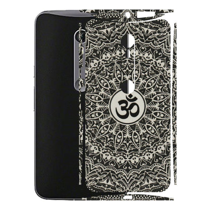 Motorola Phone Skins (All Models) - Aum Elegant Mandala - 3D Embossed Finish (L-62) Motorola Moto X Style