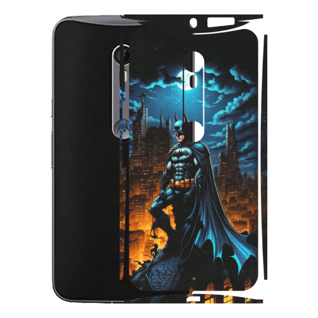 Motorola Phone Skins (All Models) - Batman Arkham City - Matte Finish (M-01) Motorola Moto X Style