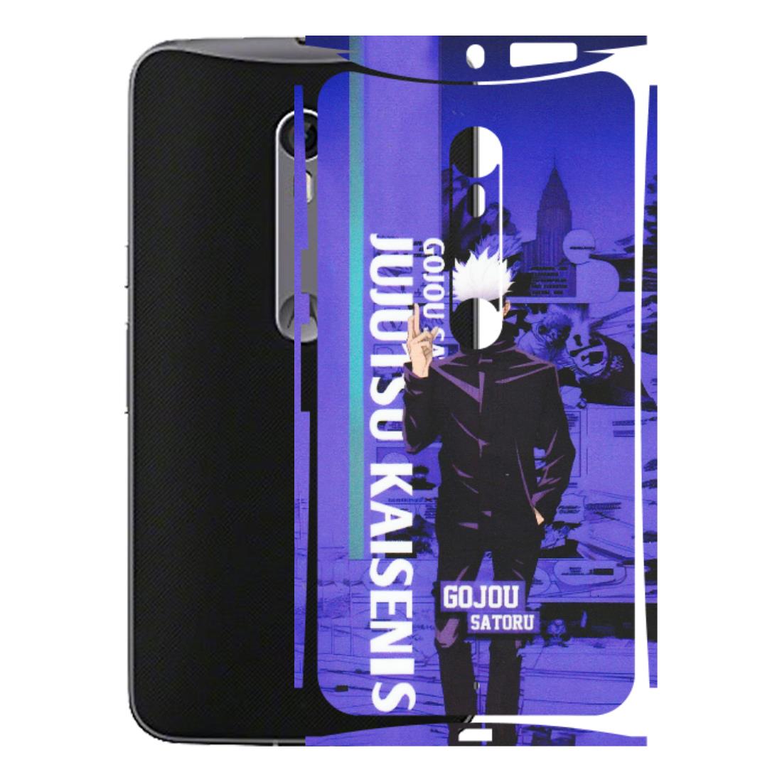 Motorola Phone Skins (All Models) - Jujutsu Kaisen Gojo - Matte Finish (M-05) Motorola Moto X Style